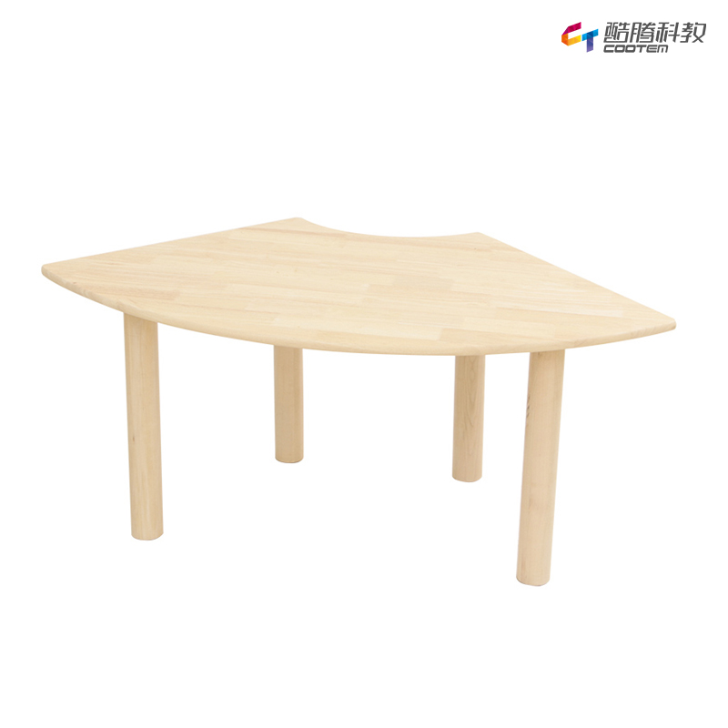 挪葳森林扇形桌-实木（含桌脚）