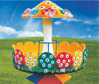 彩色蘑菇转椅（15人）