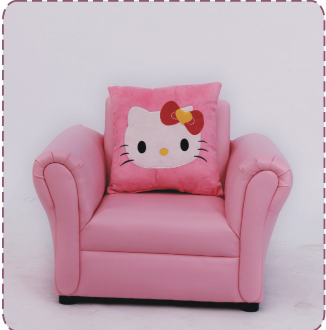 hello Kitty粉色单人沙发