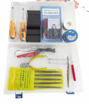 电工工具（塑料透明工具箱）