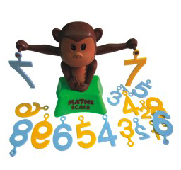 猴子数字天秤