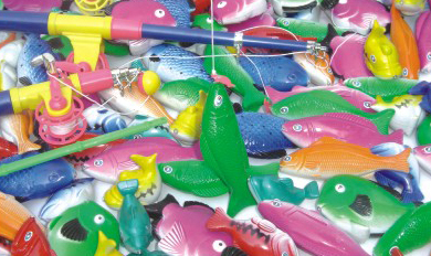 塑胶特大磁性钓鱼（配大预感5条、小鱼竿10条）