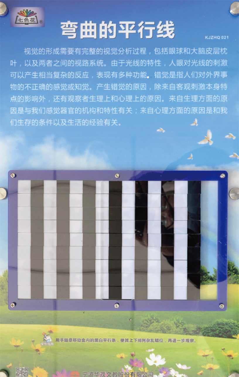 弯曲的平行线