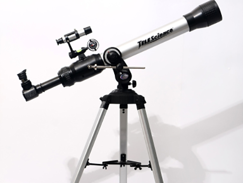375倍55mm广角高清望远镜连工具箱及铝质脚架(珍珠白)