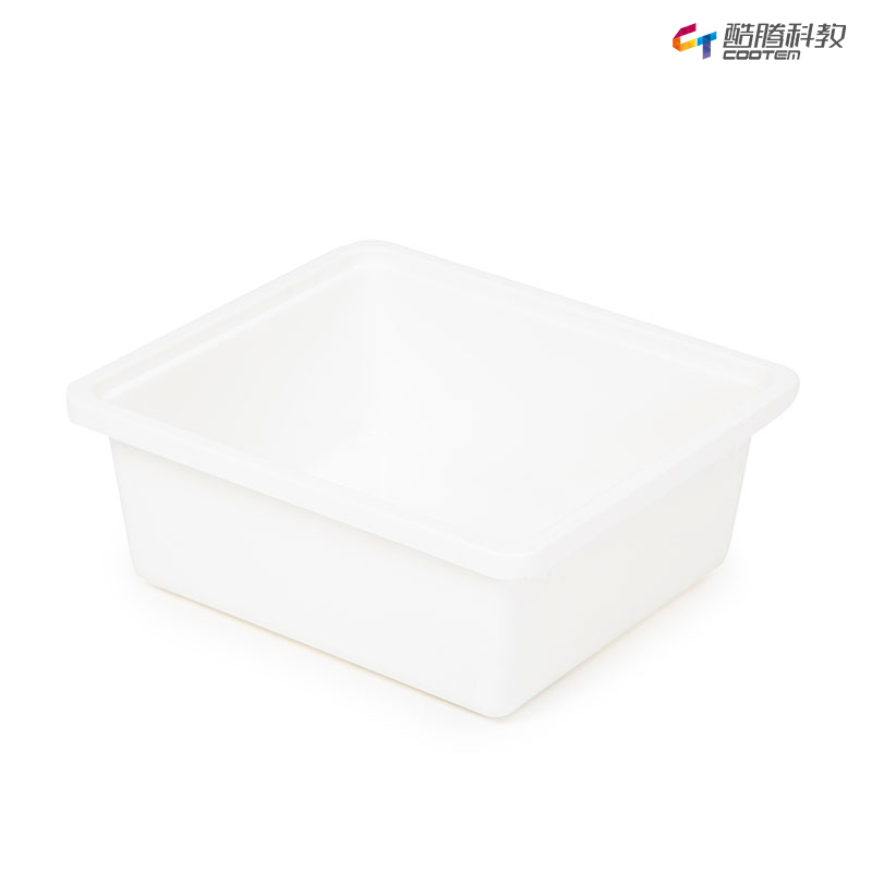 多彩教具盒小号（塑料件）-白色