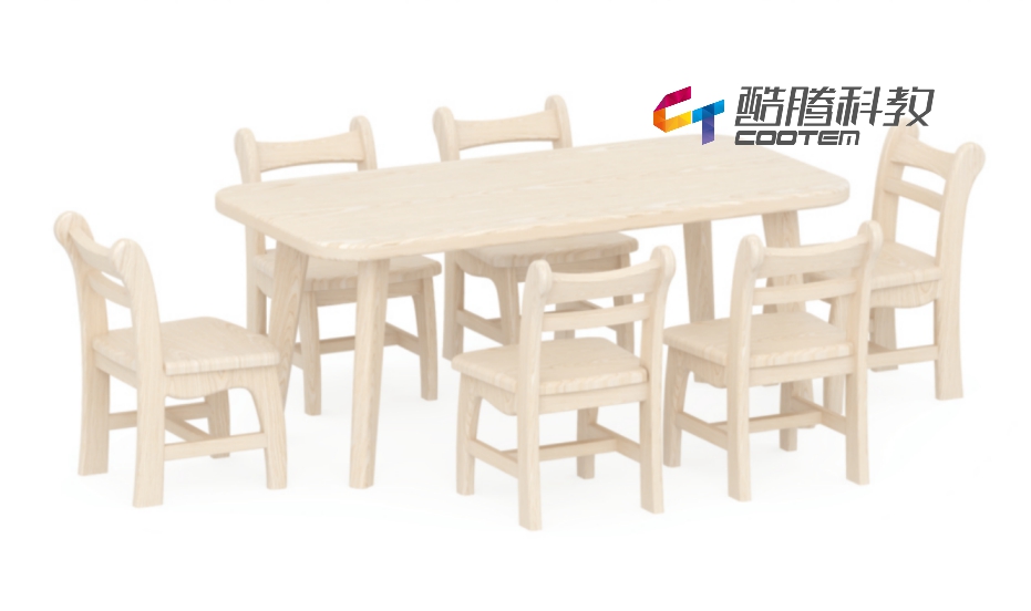 白蜡木系列-白蜡木长方桌（不