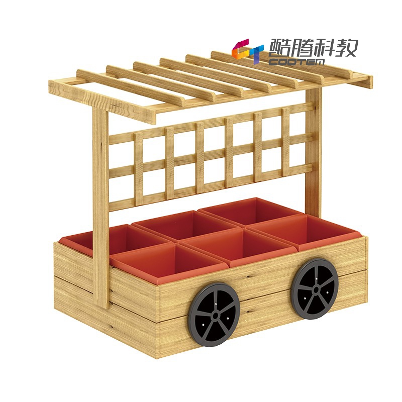 火车花圃车身